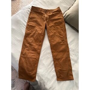 REI Cooperative Mens Brown Carpenter Pants Work Utility Trousers